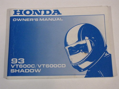 Honda vt600 vt600c shadow - vt600, vt