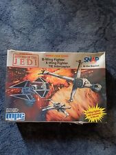 rare mpc star wars 3 piece starfighter set model kit