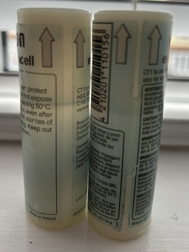 Genuine braun gas refills - genuine,