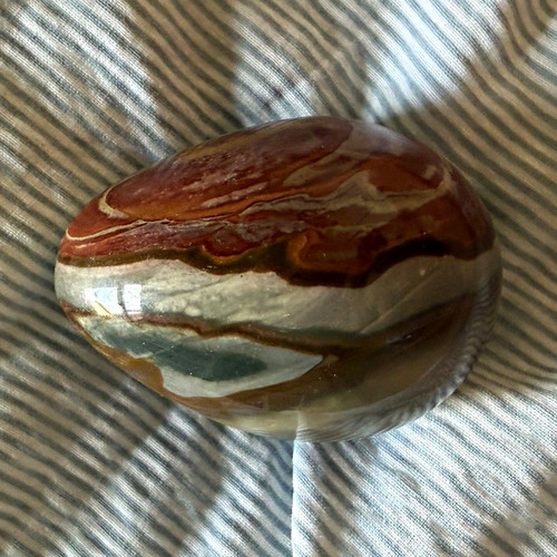 Polychrome jasper polished - jasper,