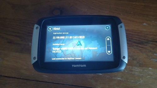 Tomtom rider 400 - rider, motorcycle