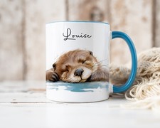 Otter Mug, personalised otter