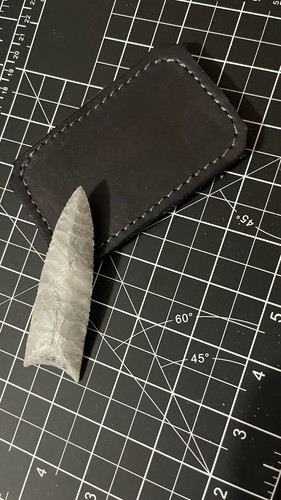 Thick leather hand pad flint - thick,