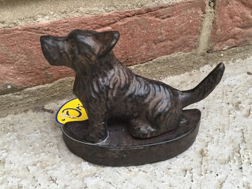 Scottie dog doorstop - scottie,