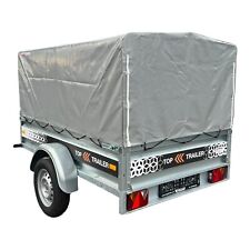 TRAILER WITH FRAME AND COVER