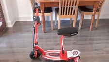 Razor Electric Scooter , Power E100S , Red colour , Excellent condition for sale
