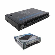 Soundstream MPQ-90 1/2-DIN Car Audio 9-Band Graphic Equalizer Subwoofer Control.