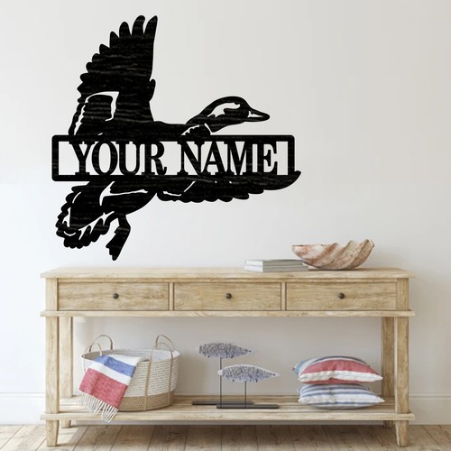 Mallard cut out - , wood