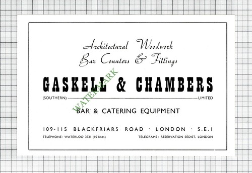 Gaskell chambers catering - &,