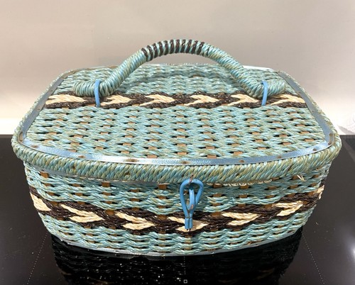 Vintage woven wicker - woven,