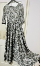 Party/Cocktail Dress Long Frock and Frill, Size 12