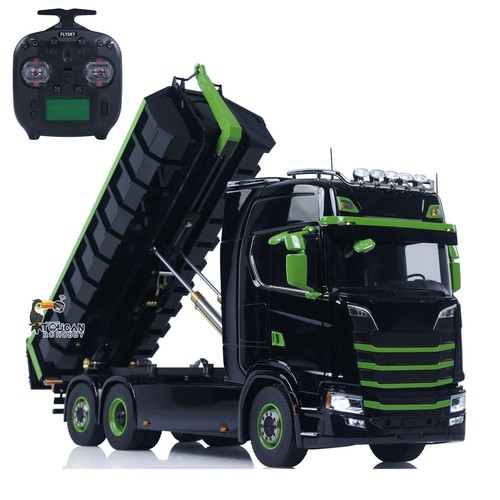Metal 6x6 hydraulic rc - metal,