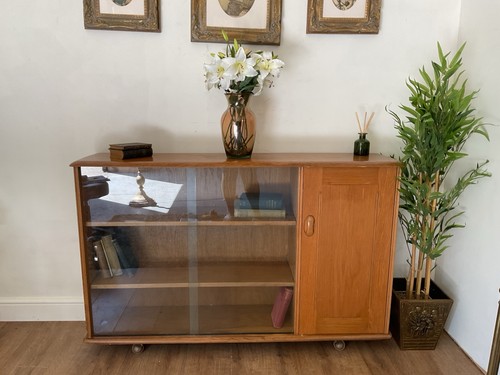 Midcentury priory bookcase - priory,