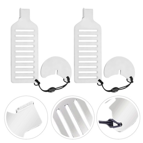 2pcs reusable stainless steel - reusable,