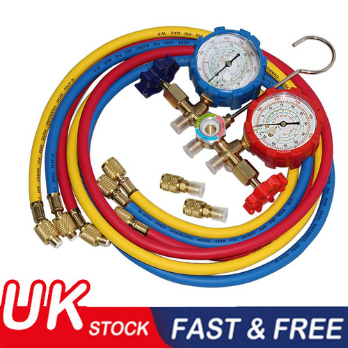 Refrigerant manifold gauge - refrigerant,