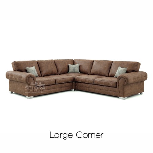 Tan brown faux suede leather - tan,