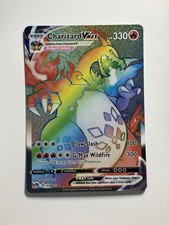 Pokemon Card Charizard VMax 074/073 Champions Path Rainbow Rare 2020 TCG NM