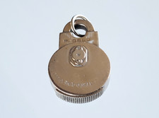 Victorian Silver Padlock Vesta Case Alfred Wigley R570