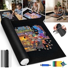 Jigsaw Puzzle Roll Up Felt Mat