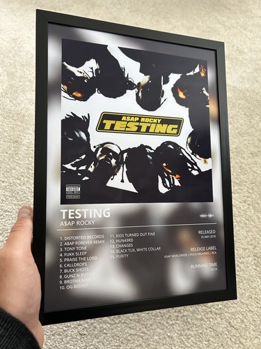 Asap rocky testing album - testing, a4