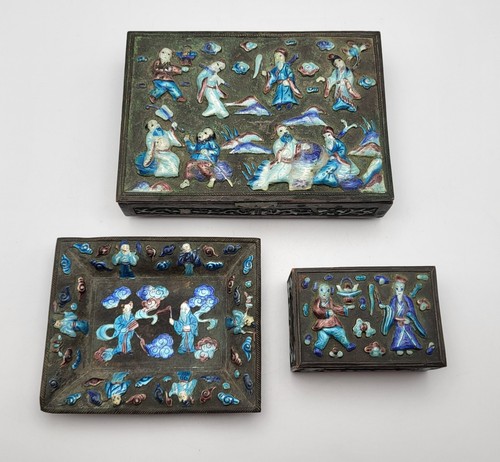 Antique chinese cloisonne - chinese,