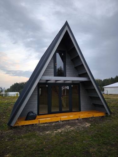20x23 frame cabin kit - a-frame,