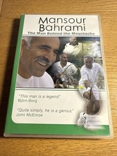 MANSOUR BAHRAMI..THE MAN BEHIND THE MOUSTACHE - SIGNED 2 DVDs