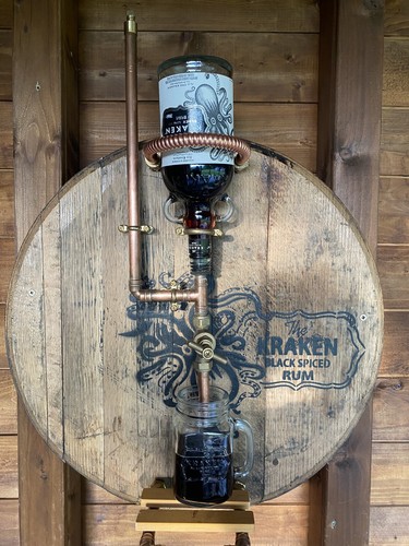 Wall mounted kraken rum - wall,
