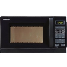 Sharp R-642BKW Flat Surface