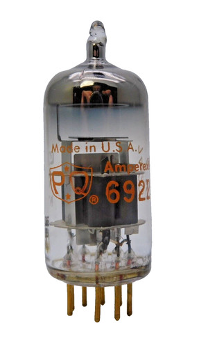 Amperex 6922 gold pin - amperex, valve