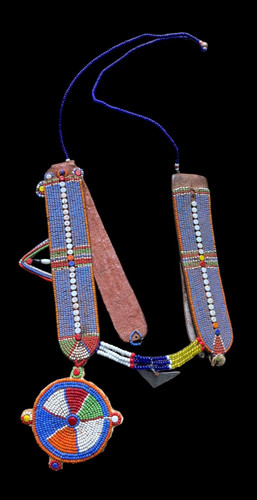 Necklace african masai - necklace-,