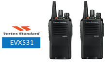 Vertex Standard EVX-531 UHF Portable Digital Radios 5W & accessories