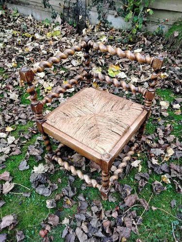 Barley twist chair - ,