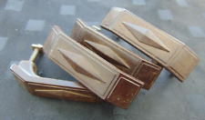 Set 4 x Vintage Art Deco Bakelite Decorative Furniture Drawer Handles