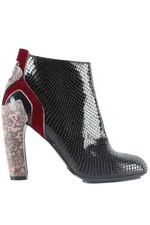 DRIES VAN NOTEN BLACK LEATHER