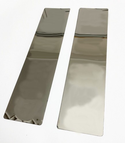 Mirror polished stainless - 2x,