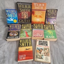 Wilbur smith 10x books bundle - wilbur,