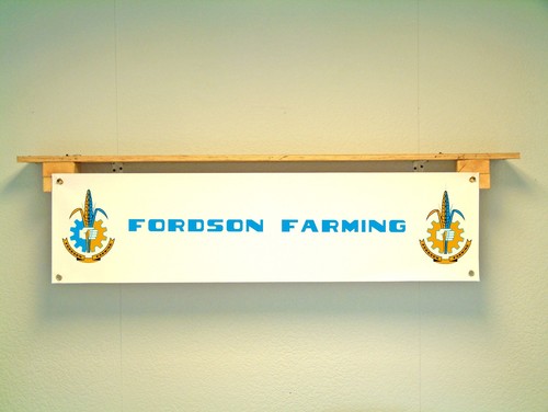 Fordson farming banner retro - fordson,