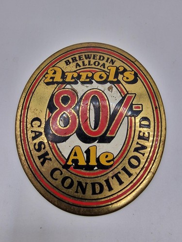 Vintage arrol ale - arrol's,