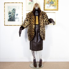 Vintage 1980s Leopard Print