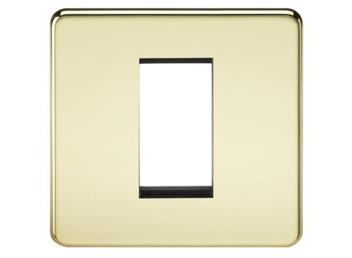 Screwless modular faceplate - screwless,