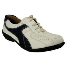 Ladies Easy B Leather Lace Up
