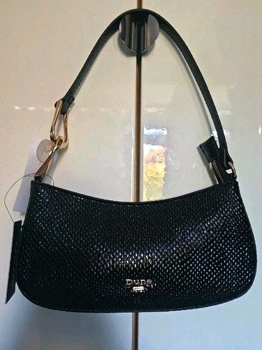 Dune black faux leather - dune,