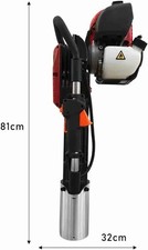 Mech stroke earth auger - , t-mech