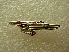USS Enterprise pin badge. Star trek starship. Metal Enamel
