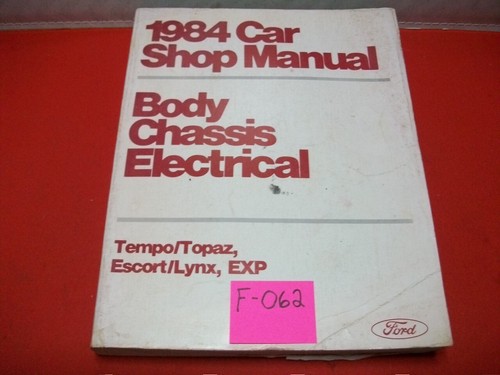Vintage 1984 ford car shop - ford,