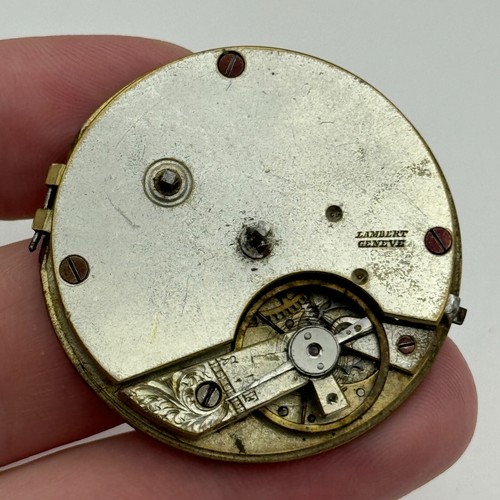 Antique pocket watch movement - pocket,