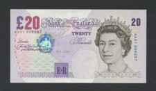 BANK OF ENGLAND £20 note 1999