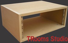 4u UNIT 19" INCH RACK CABINET RECORDING STUDIO FURNITURE  400mm deep