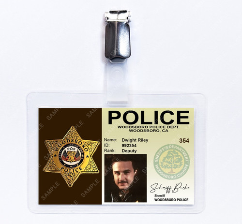 Scream dewey police card - scream,